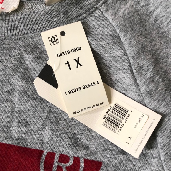 Levi’s NWT gray sweatshirt🔥😍🍂🍁 - Picture 5 of 9